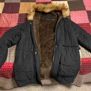 Faux Fur Winter Jacket